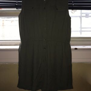 Forever21 Green Romper never worn